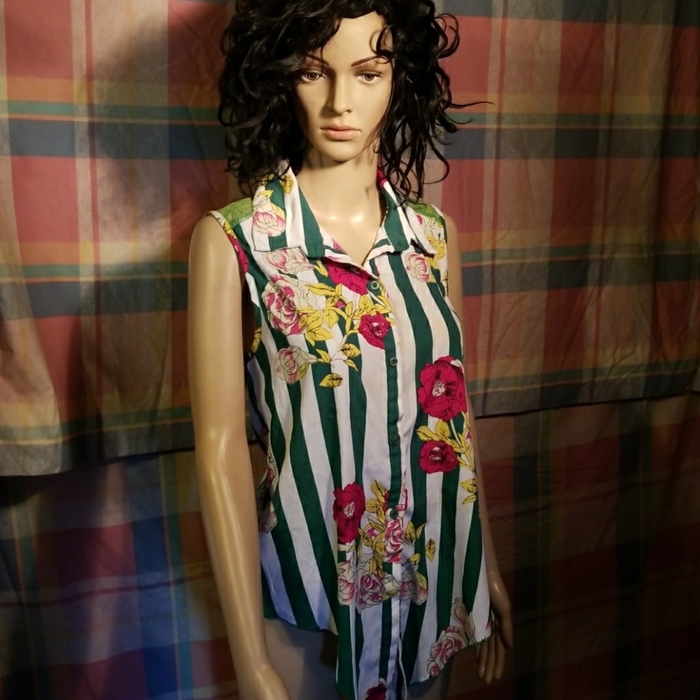23# Envy me button-up blouse